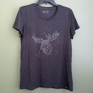 Gray Tentree Moose Constellation Tee